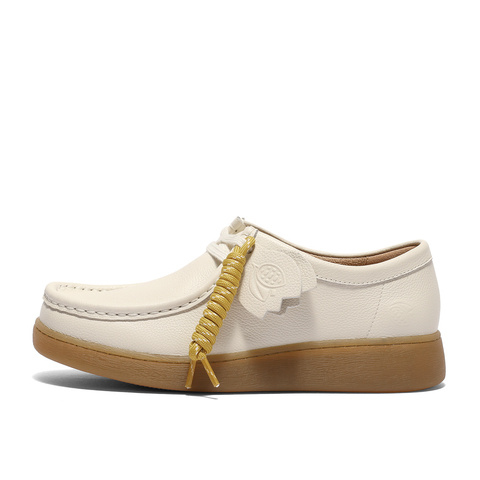 森达袋鼠鞋女款2025春季新款商场同款奶冻可可休闲鞋4SR20AM5