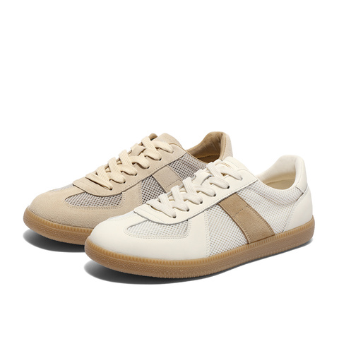 森达板鞋男款2025夏季新款商场同款舒适轻便户外休闲鞋1WH01BM5