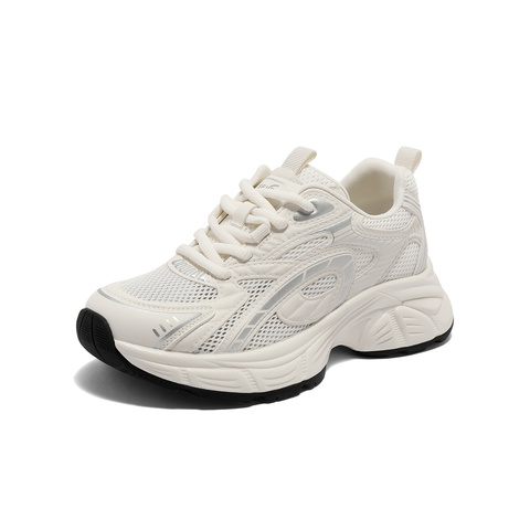 森达老爹鞋女款2025夏新商场同款户外运动风厚底休闲鞋XMG01BM5