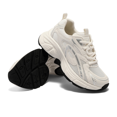 森达老爹鞋女款2025夏新商场同款户外运动风厚底休闲鞋XMG01BM5