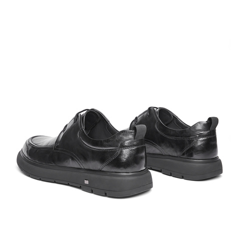 森达正装皮鞋男款2024春新款通勤舒适平底商务皮鞋ZYC11AM5