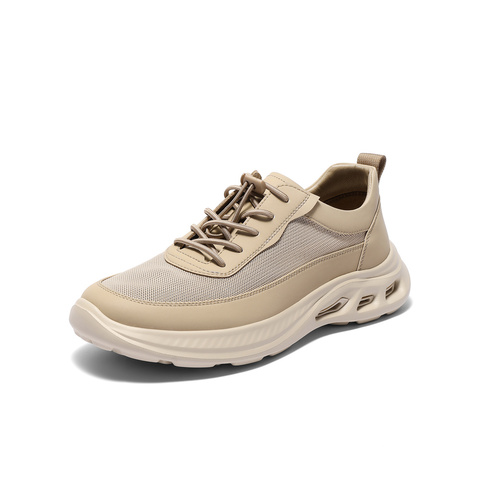 森达健步鞋男款2025夏季新款商场同款舒适行走厚底休闲鞋K5C02BM5