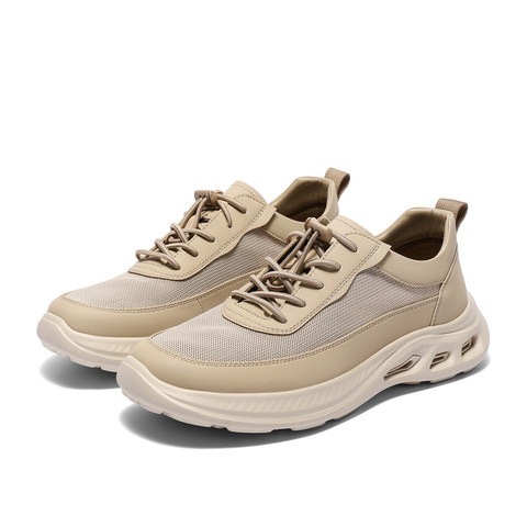 森达健步鞋男款2025夏季新款商场同款舒适行走厚底休闲鞋K5C02BM5