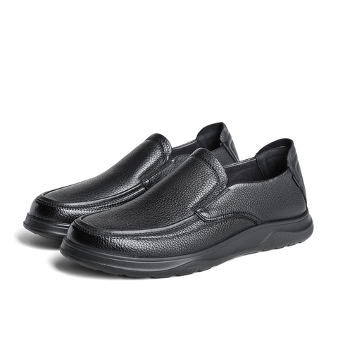 森达皮鞋男2025春季新款商场同款软面一脚蹬单鞋1QE02AM5