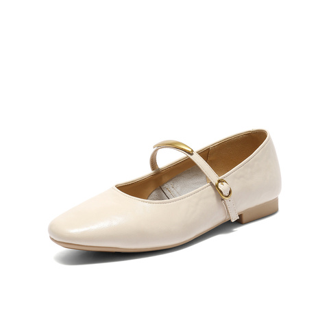 森达玛丽珍鞋女款2025秋新商场同款简约时尚浅口单鞋XNY01CQ5