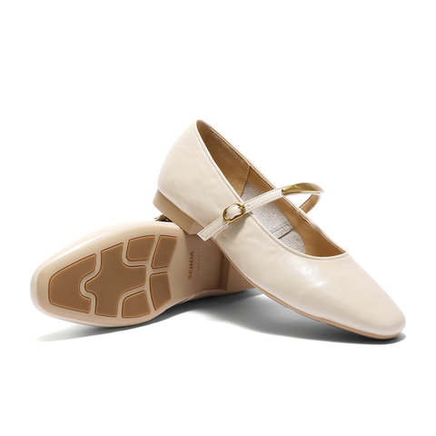 森达玛丽珍鞋女款2025秋新商场同款简约时尚浅口单鞋XNY01CQ5