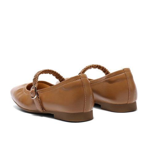 森达玛丽珍鞋女款2025秋新商场同款舒适平底浅口单鞋XPA01CQ5