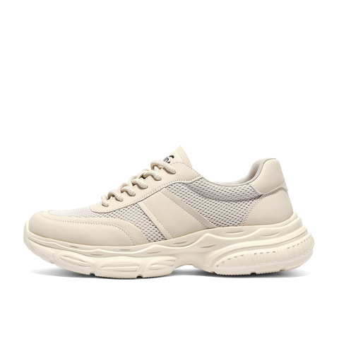 森达健步鞋男款2025夏新商场同款户外运动厚底休闲鞋1WA01BM5