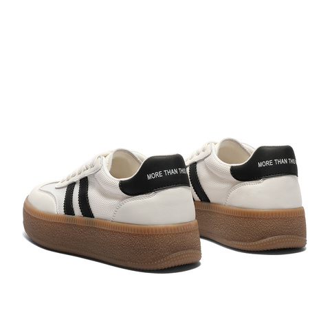 森达德训鞋女款2025夏季新款拼接舒适厚底户外休闲板鞋ZTG24BM5