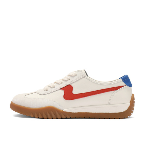 森达板鞋女款2025夏新商场同款户外运动跑步休闲鞋4NR28BM5