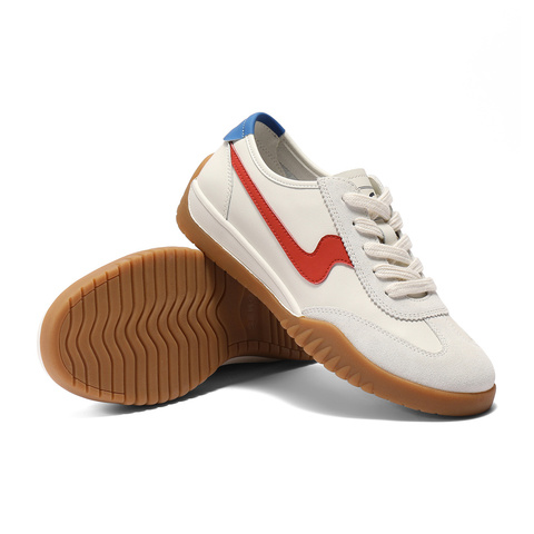 森达板鞋女款2025夏新商场同款户外运动跑步休闲鞋4NR28BM5