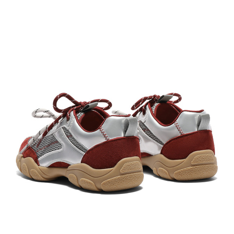 森达阿甘鞋女款2025夏季新款舒适透气运动风厚底休闲鞋ZTG28BM5