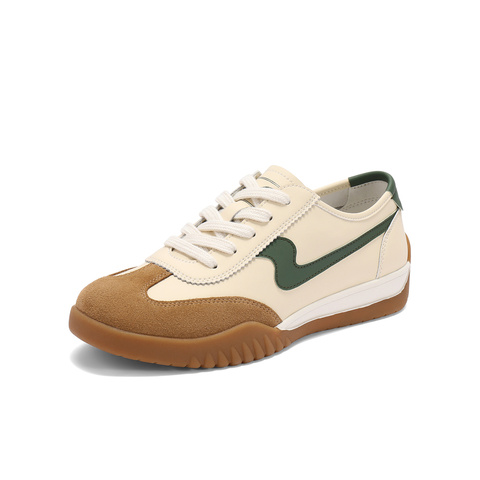 森达板鞋女款2025夏新商场同款户外运动跑步休闲鞋4NR28BM5