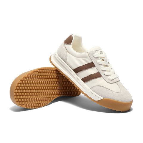 森达德训鞋女款2025秋新户外运动风拼接休闲板鞋WP021CM5