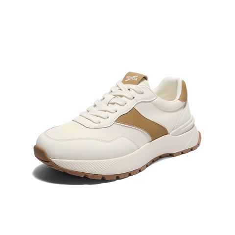 森达阿甘鞋男2025秋季新款户外运动风厚底休闲鞋QJ005CM5