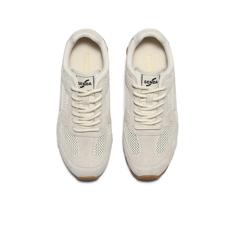 森达德训鞋女款2025秋季新款户外跑步网面休闲阿甘鞋ZTH30CM5