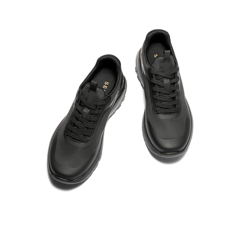 森达健步鞋男2025秋新商场同款舒适厚底户外休闲鞋1YU01CM5