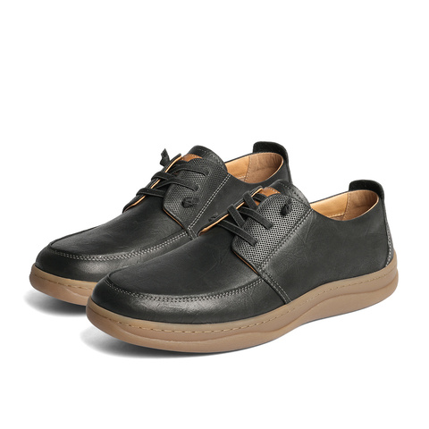 森达休闲皮鞋男2025秋新商场同款轻便舒适休闲鞋41CB6CM5