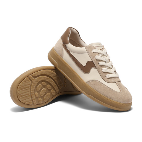 森达德训鞋女款2025秋新商场同款运动休闲小白板鞋4HOC7CM5