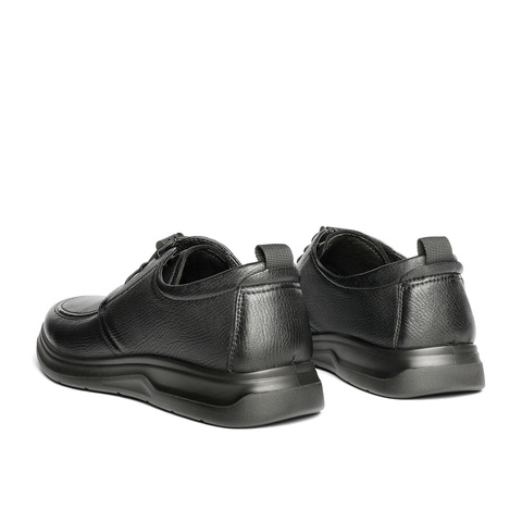 森达休闲皮鞋男2025秋新商场同款软面舒适平底休闲鞋1YH01CM5