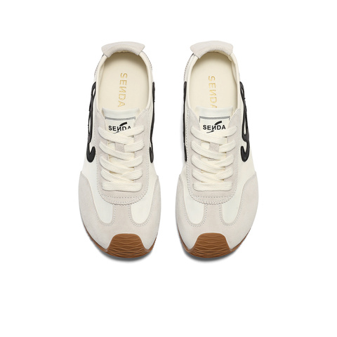 森达德训鞋女款2025秋新拼接运动风休闲鞋ZTH27CM5