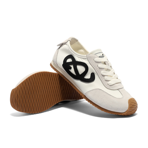 森达德训鞋女款2025秋新拼接运动风休闲鞋ZTH27CM5