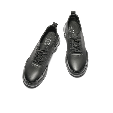 森达健步鞋男2025秋新商场同款户外运动厚底休闲鞋K5301CM5