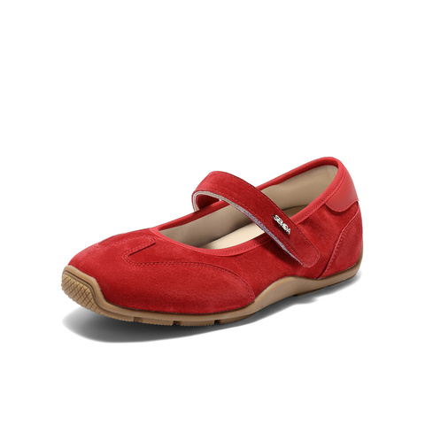 森达玛丽珍女款2025秋季新款运动风德训户外休闲鞋ZTH39CQ5