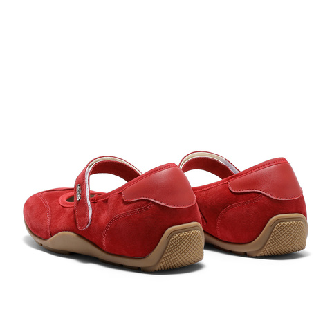 森达玛丽珍女款2025秋季新款运动风德训户外休闲鞋ZTH39CQ5