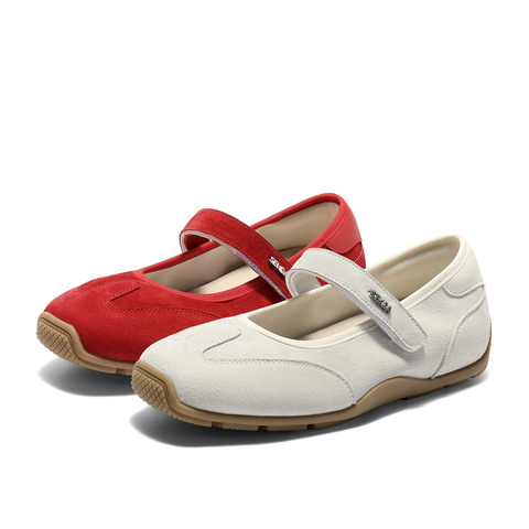 森达玛丽珍女款2025秋季新款运动风德训户外休闲鞋ZTH39CQ5