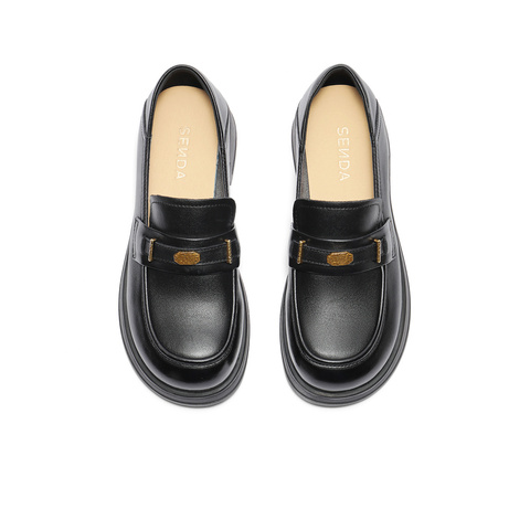 森达乐福鞋女款2025秋季新款通勤简约舒适单鞋ZTH11CA5