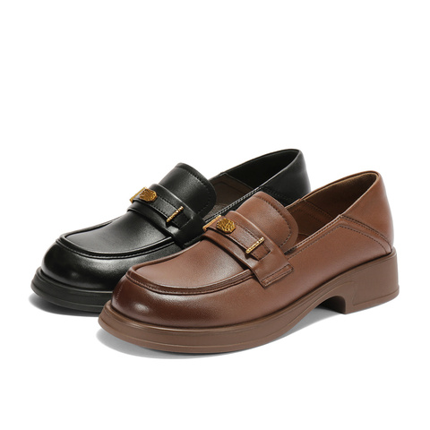 森达乐福鞋女款2025秋季新款通勤简约舒适单鞋ZTH11CA5