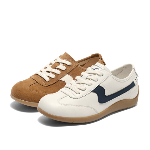 森达德训鞋女款2025秋新商场同款户外跑步休闲板鞋4ZS28CM5