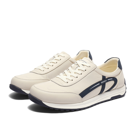 森达阿甘鞋男2025秋季新款商场同款户外运动风休闲鞋1XK01CM5