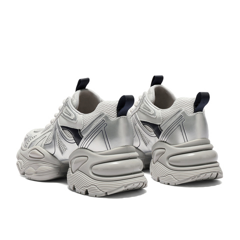 森达网面鞋女款2025夏新户外运动风厚底休闲老爹鞋ZTG41BM5