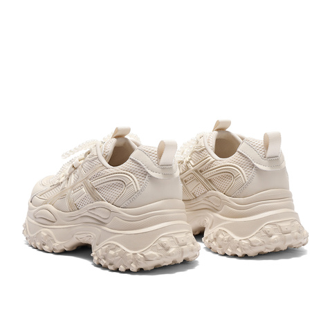 森达网面鞋女款2025秋新商场同款运动厚底户外休闲鞋XRC01CM5