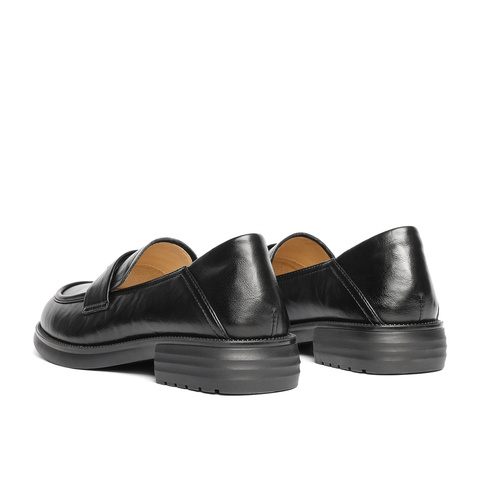 森达乐福鞋女款2025秋新商场同款通勤厚底舒适单鞋XQJ01CA5