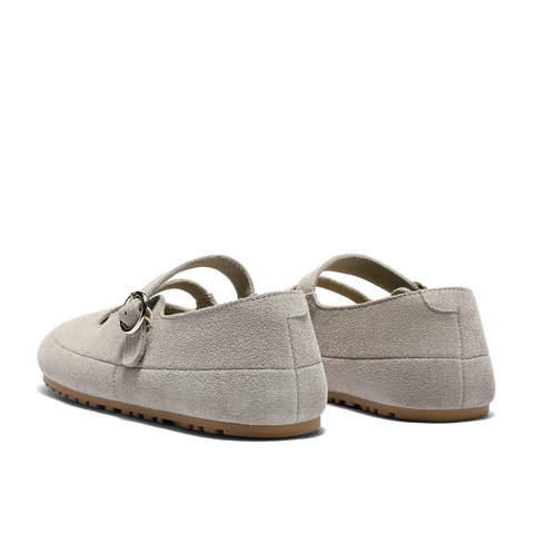 森达勃肯鞋女款2025秋季新款玛丽珍平底休闲鞋ZTH16CQ5