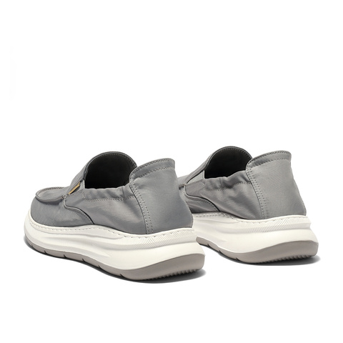 森达布鞋男2025秋新商场同款舒适轻便一脚蹬厚底休闲鞋1YC01CM5