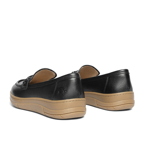 森达乐福鞋女款2025秋新商场同款一脚蹬厚底休闲单鞋4BK28CA5