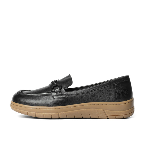 森达乐福鞋女款2025秋新商场同款一脚蹬厚底休闲单鞋4BK28CA5