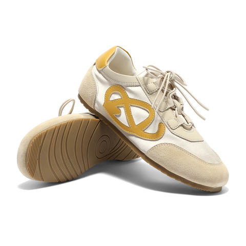 森达德训鞋女2025秋季新款拼接百搭平底运动休闲板鞋ZTH40CM5