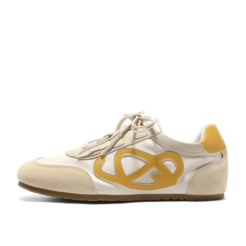 森达德训鞋女2025秋季新款拼接百搭平底运动休闲板鞋ZTH40CM5