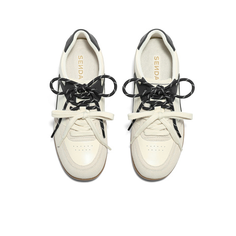 森达德训鞋女款2025秋季新款户外运动风平底阿甘休闲鞋4ZS22CM5