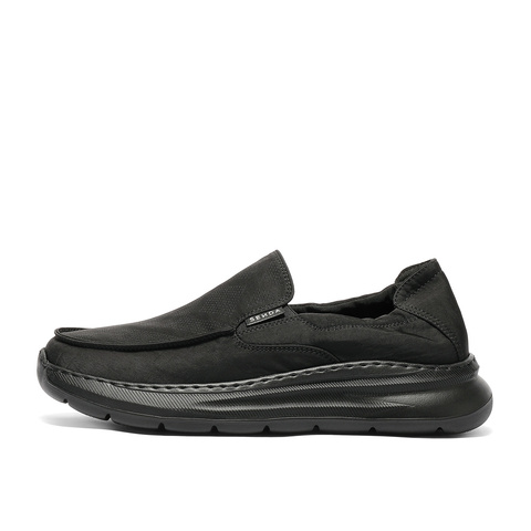 森达布鞋男2025秋新商场同款舒适轻便一脚蹬厚底休闲鞋1YC01CM5