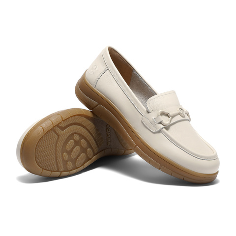 森达乐福鞋女款2025秋新商场同款一脚蹬厚底休闲单鞋4BK28CA5