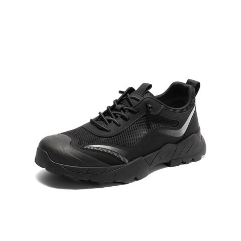 森达健步鞋男2025夏季新款网面透气户外运动厚底休闲鞋DBZ01BM5