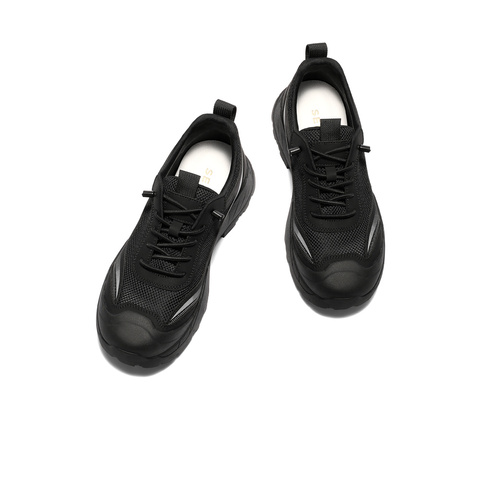 森达健步鞋男2025夏季新款网面透气户外运动厚底休闲鞋DBZ01BM5