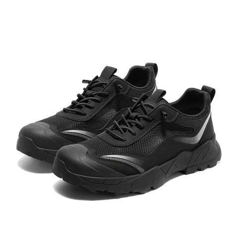 森达健步鞋男2025夏季新款网面透气户外运动厚底休闲鞋DBZ01BM5