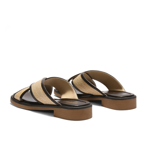 森达一字拖女款2025夏新居家外穿休闲凉拖鞋ZTG66BT5